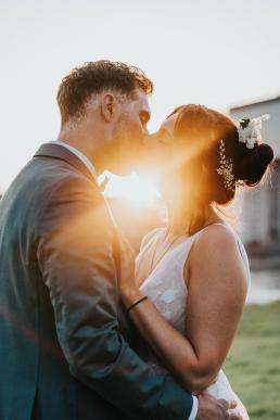 Hochzeitsreportagen Hochzeit Sonnenuntergang